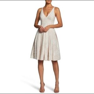 Colette V-Neck Sequined Mini Dress